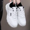 Männer Schuhe Weiche Mokassin Schuhe Bequeme Casual Schuhe für Männer Solide Schwarz Weiß Walking Männer Turnschuhe Schuhe Plus Größe 39-46