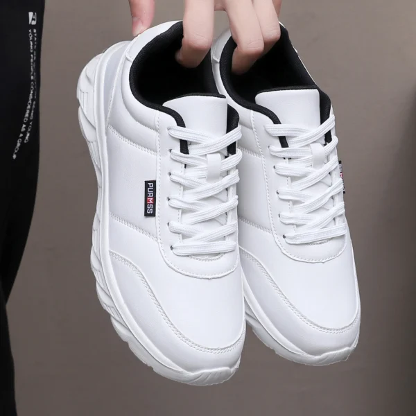 Männer Schuhe Weiche Mokassin Schuhe Bequeme Casual Schuhe für Männer Solide Schwarz Weiß Walking Männer Turnschuhe Schuhe Plus Größe 39-46
