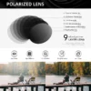 KINGSEVEN Original Designe Sonnenbrille Gothic Punk Polarisierte Männer UV400 Gläser Frauen Runde Rahmen Retro Outdoor Sommer Brillen 3