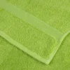 4 Stück Premium-Badetücher grün 70 x 140 cm 600 g/m2 6