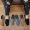 Mode Wildleder Männer Casual Schuhe Männlichen Faul Schuhe Atmungsaktive Komfort Slip-on Herren Fahren Schuhe Luxus Marke Faulenzer mokassins 6