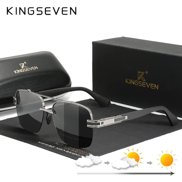 KINGSEVEN Neue Design Sonnenbrille Für Männer Polarisierte Gradienten sonnenbrille Frauen Männer Platz UV400 2022 Neue Fahren Brillen Für Männer 2
