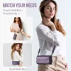 CaseMe Flip Leder Handyhülle für Samsung Galaxy Z Fold 6 5 4 3 S25 Plus S24 FE S23 Ultra S22 S21 S20 Reißverschluss Wallet Card Cover 2