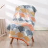 Badetuch-Set aus Baumwollgaze für Damen, Badezimmer, hochwertig, 70 x 140, 35 x 75 cm 3