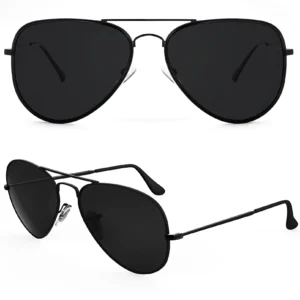 JULI Übergroße XXL-polarisierte Sonnenbrille für Herren mit großen Köpfen, Retro-Vintage-Stil, super große Sonnenbrille, UV-Schutz 8123
