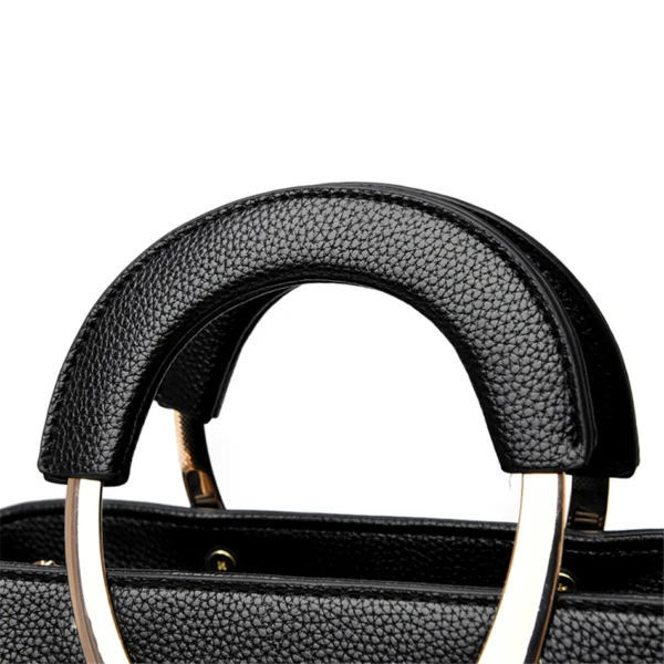 ECHTE VANDERWAH Hochwertiges Leder Casual Tote Luxus Handtaschen Frauen Taschen Designer Schulter Umhängetaschen für Frauen 2024 6