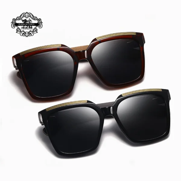 2025 neue Hohe Qualität Quadratische Holz Sonnenbrille Für Männer Polarisierte UV400 Mode Sonnenbrille Spiegel Sport sonnenbrille Fahren oculos 6