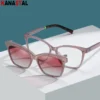 Frauen Polarisierte Sonnenbrille Männer Myopie Rezept Lesebrille Blau Licht Blockieren TR90 Brillen Rahmen Optics Objektiv Brillen 2