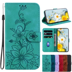 Leder-Handyhülle für iPhone 15 14 13 12 11 Pro Max XS XR 7 6 6 6S Plus SE SE3 SE4 2024 Wallet Lanyard Cover