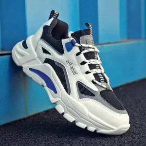 Herrenschuhe, Sneakers mit Schnürung, 2025, neuer Frühling, atmungsaktiv, lässige Sneakers, Freizeit, Sohlen, Komfort, rutschfeste Outdoor-Laufschuhe