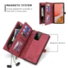 Magnetische abnehmbare Leder-Mappenhülle für Samsung Galaxy A73 A71 A54 A53 A52 A51 A34 A33 A32 A15 A55 A35 5G Flip Purse Cover 3