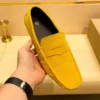 Maedef Männer Freizeit schuhe Wildleder faul Schuhe männlich atmungsaktiv Slip-On Herren fahren flache Schuhe bequeme Boot Schuh Slipper Mokassins 3