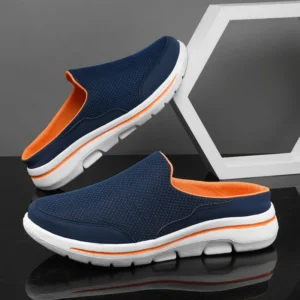 2024 männer Hausschuhe Sommer Atmungsaktive Hause Hausschuhe Männer Dicken Boden Dias Mode Paar Wanderschuhe Chanclas Hombre