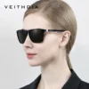 VEITHDIA Marke Männer Frauen Sonnenbrille Unisex Retro TR90 Sonnenbrille Polarisierte UV400 Objektiv Vintage Brillen Sonnenbrille Für Männliche 7521 4