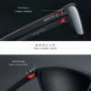 Barcur design tr90 sonnenbrille männer polarisiert leicht gewicht sport sonnen brille frauen brillen zubehör oculos uvab schutz 2