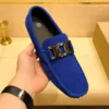 YRZL Herren-Loafer, handgefertigt, Wildleder, Slip-on-Fahrschuhe, bequem, atmungsaktiv, luxuriöse Bootsschuhe für Herren, große Größe 48