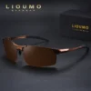 Aluminium Magnesium Polarisierte Sonnenbrille Männer Fahren Sonnenbrille Outdoor Sport Brille Braun Anti-Glare lentes de sol hombre