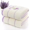 2 teile/satz Lavendel Baumwolle Terry Tuch Lila Weiß Handtuch Set Toalhas De Banho 1pc Bad Handtuch Marke 1pc hand Gesicht Handtuch Drop Schiff 5