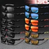 12PCS Mode Vintage Quadrat Sonnenbrille Männer Frauen Angeln Fahren Mann Luxus Marke Designer Sonnenbrille Retro Brillen UV400
