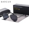 Barcur polarisierte herren sonnenbrille pilot sonnenbrille für männer zubehör fahren angeln, wandern brillen oculos gafas de sol