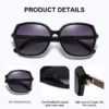 CATMONROE Luxus Polarisierte Frauen Sonnenbrille Schmetterling Rahmen Rosa Geschenk Box Mode UV400 Sonnenbrille Bekleidung Zubehör 3