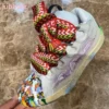 Schnür-Sneaker, Plattform, dicke Sohle, für Damen, runde Zehen, gemischte Farben, luxuriös, bequem, prägnant, Outdoor-Sportschuh, 2023, neueste Marke