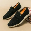 Slip-on Loafer für Männer Weiche Fahren Mokassins Hohe Qualität Wohnungen Männliche Wanderschuhe Wildleder Casual Loafer Sommer männer Schuh 5