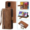 Flip Ledertasche Coque Für Samsung Galaxy A16 A26 A36 A56 A15 A25 A35 A55 A14 A34 A54 A13 A33 A53 A52 Zipper Wallet Karte Abdeckung