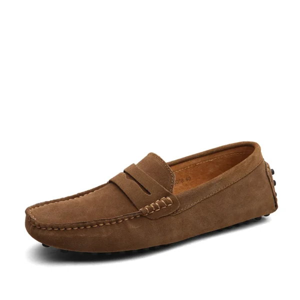 Männer Hohe Qualität Leder Loafer Männer Casual Schuhe Mokassins Slip Auf männer Wohnungen Mode Männer Schuhe Männlich Fahren Schuhe größe 38-49 4