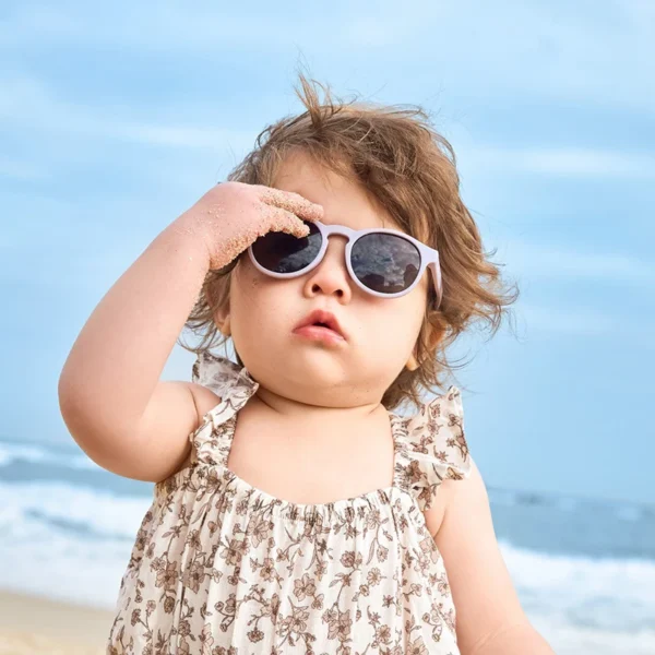 Polarisierte Baby-Sonnenbrille, TPEE, flexibler Rahmen, UV400-Schutzbrille, Outdoor-Brille für Kleinkinder von 0–36 Monaten 5