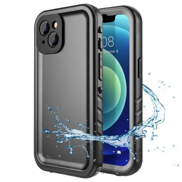 SPORTLINK Wasserdichte Hülle für iPhone 14, 11, 12, 13, 15, 16 Pro Max, Schwimmen, Tauchen, mit Riemen, Ganzkörper-Bildschirm-Kameraschutz 5