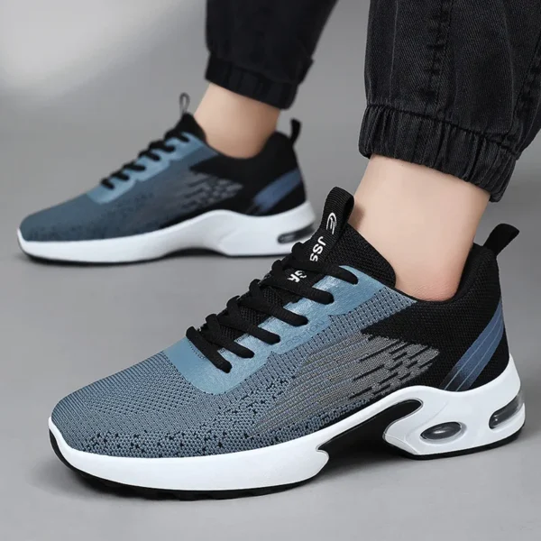Männer Turnschuhe Air Kissen Outdoor Sport Laufschuhe Mesh Atmungsaktive Wanderschuhe Weiche Sohle Casual Turnschuhe Größe 39-47 2