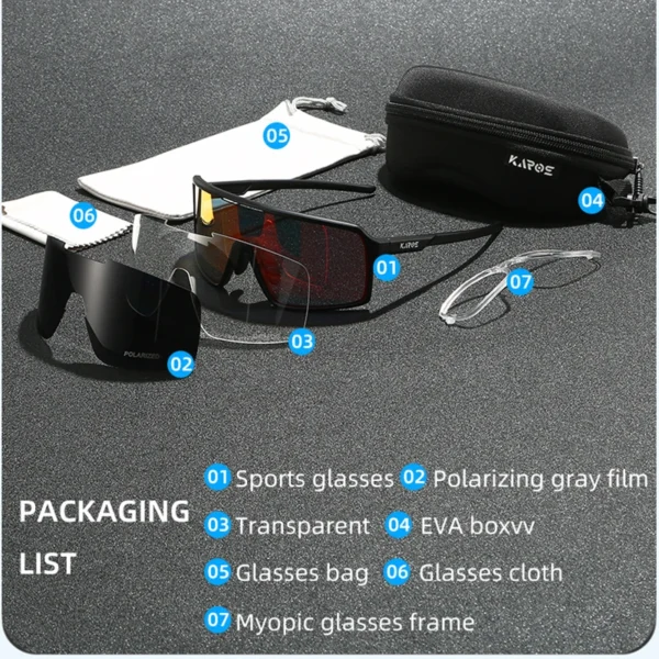 KAROS Polarisierte Mode Sonnenbrillen Kühlen Sommer Männer Frauen Luxus Gläser Outdoor Sport Runing Drving Shades Racing UV400 MTB Bic 6