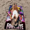 Videospiel F-Fortnite Anime Strand-Schwimmtuch, weicher, saugfähiger Waschlappen, Kindergeschenke für Kinder, Reisen, Camping, Fitnessstudio 3