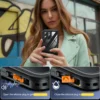 IP68 wasserdichte Hülle für iPhone 16 15 14 13 12 11 Pro Max XR XS Plus 2024 Metall Aluminium Schwimmen Telefon Luxus Unterwasser Abdeckung 5
