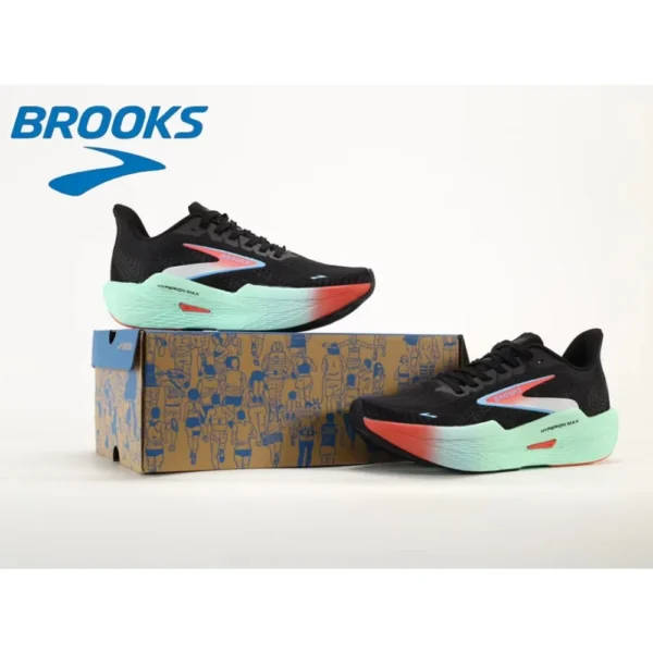 Brooks Hyperion Max Gale 2 Lässige Turnschuhe für Herren, gepolstert, bequem, für Rennen, Marathon, Sporttraining, professionelle Laufschuhe 6