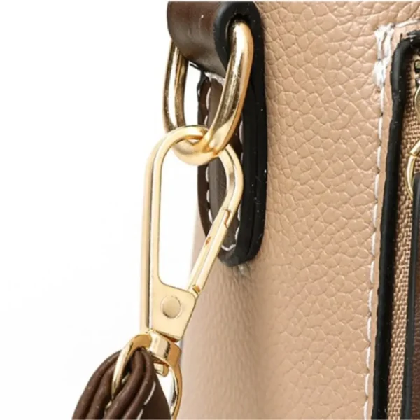 Luxus Schulter Tasche Weibliche Tasche Frauen Leder Handtaschen Mehrfarbige Hohe Kapazität Umhängetaschen für Damen 5