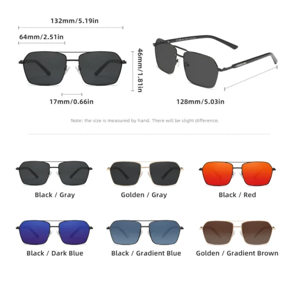 KINGSEVEN Mode Große Rahmen Sonnenbrille Kausalen Leopard Frauen Männer Polarisierte UV400 Objektiv Aluminium Gläser Fahren Outdoor Brillen 5
