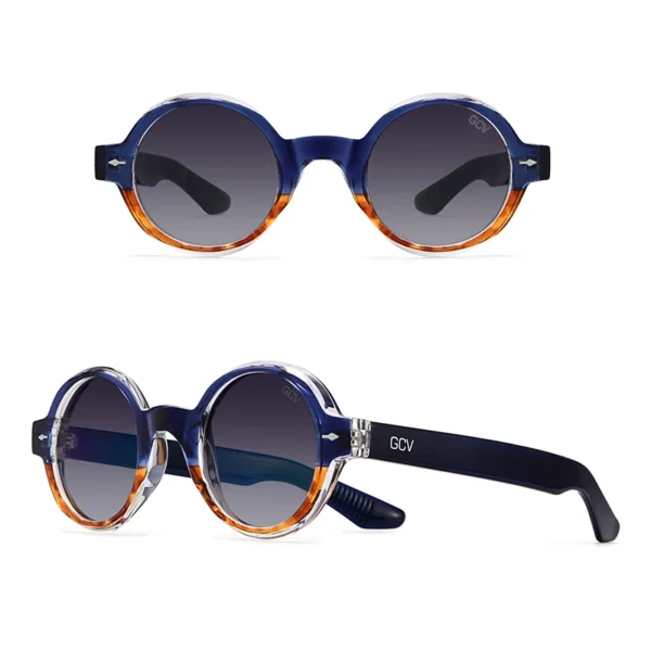 GCV Brand Fashion Avantgarde Acetate Appearance Patent Design GM Cat Eye-Sonnenbrille für Damen, polarisiertes Licht und UV-Schutz 3