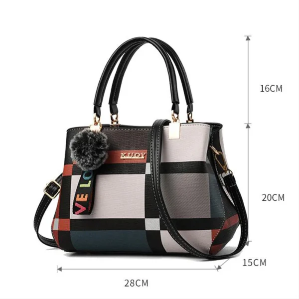 Elegante Designer-Handtaschen Damentaschen Messenger PU-Leder Umhängetaschen Hairball Tassen Mädchen Umhängetasche Top-Hand-Einkaufstasche 5