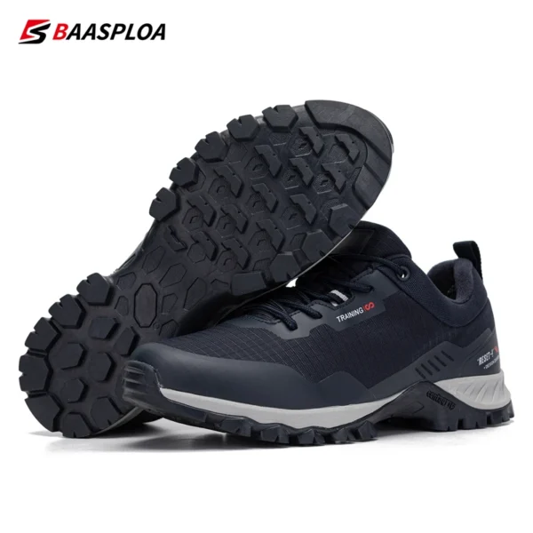 Baasploa Männer Wanderschuhe neue Mode wasserdichte Outdoor-Sneakers für Männer Komfort Walking Casual Sneakers männlich rutsch fest im Freien 5