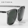 VEITHDIA Marke Männer Frauen Sonnenbrille Unisex Retro TR90 Sonnenbrille Polarisierte UV400 Objektiv Vintage Brillen Sonnenbrille Für Männliche 7521 6