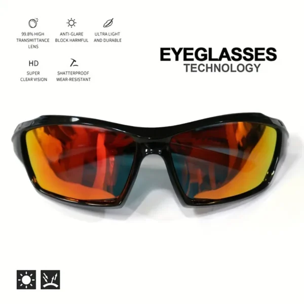 Modische Sport-Sonnenbrille, polarisiert, UV-Schutz, personalisierte Brille, runder Rahmen, Metall, Herren- und Damen-UV400-Brille 6
