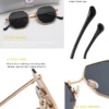 Polygon Metall Sonnenbrille Vintage Rahmen Für Frauen Sonnenbrille Männer Luxus Marke Design Sonnenbrille Frauen Spiegel Gafas De Sol Uv400 6