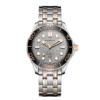Neue Parnis 42 mm weißes blaues Zifferblatt Gold Silber Miyota 8215 automatische mechanische Herrenuhr Edelstahlarmband 2