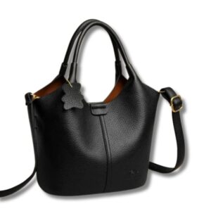 Weiche Vintage-Lederhandtasche mit großer Kapazität