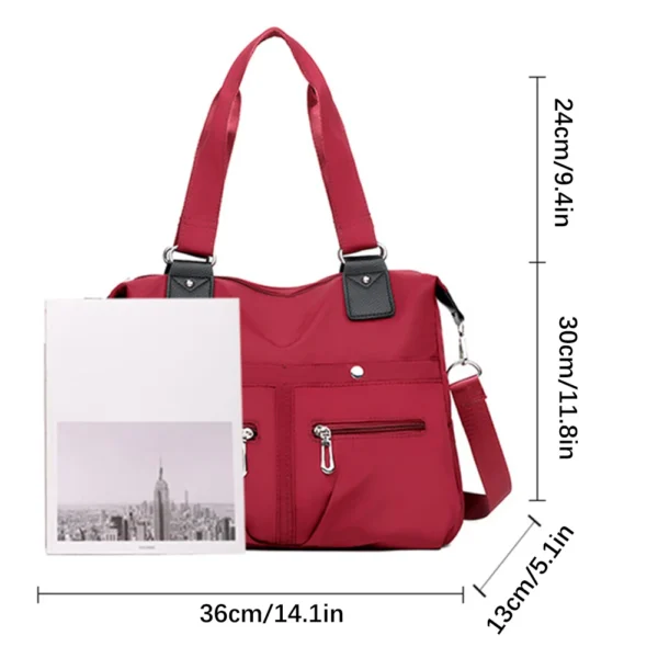 Frau Vintage Handtasche Lässige Umhängetasche Umhängetasche Nylon Wasserdichte Messenger Taschen Für Damen Diagonal Tasche ​ Reisegeldbörsen 5