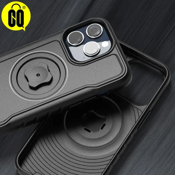 Stoßfeste einteilige Handyhülle für iPhone 14/15 Pro Max – kompatibel mit Phone Mounts der Shop C-Serie, langlebiges und sicheres Design