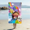 Handtuch, Strand, schnell trocknend, niedlich, G-Gabbys, Pool, Camping, Handtücher, Reisen, Puppenhaus, weiches Geschenk, Cartoon, Fitnessstudio, Dusche, Sport
