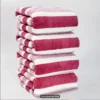 4-teiliges gestreiftes Badetuch-Set, saugfähige und schnell trocknende Duschhandtücher, superweiches und hautfreundliches Badetuch für das Badezimmer zu Hause 3